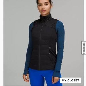 Lululemon down for it all vest